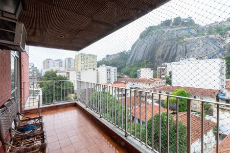 Varanda da Sala de apartamento para alugar com 3 quartos, 140m² em Tijuca, Rio de Janeiro