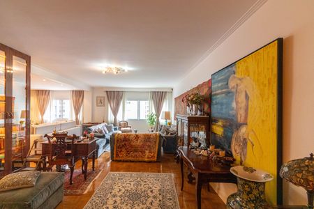 Sala de apartamento à venda com 3 quartos, 200m² em Jardim Paulista, São Paulo