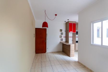 Sala/Cozinha de apartamento para alugar com 2 quartos, 56m² em Jardim Santo Alberto, Santo André
