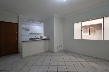 Sala de apartamento para alugar com 1 quarto, 46m² em Nova Aliança, Ribeirão Preto