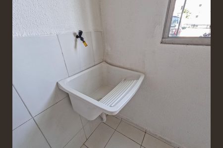 Área de serviço de apartamento para alugar com 1 quarto, 48m² em Estância Jaraguá, São Paulo
