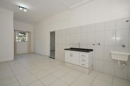 Cozinha de casa para alugar com 1 quarto, 36m² em Jardim Taboao, São Paulo