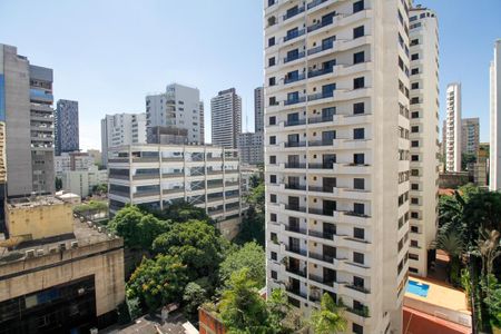 Vista do Quarto de apartamento para alugar com 1 quarto, 40m² em Pinheiros, São Paulo