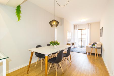Sala de Jantar de apartamento à venda com 3 quartos, 73m² em Vila Bertioga, São Paulo