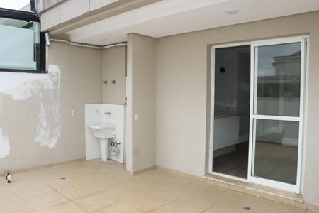 Varanda da Sala de apartamento para alugar com 2 quartos, 80m² em Granja Viana, Cotia