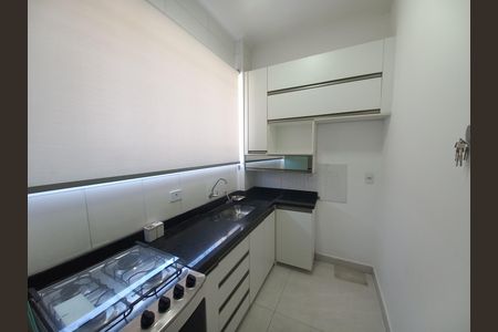 Cozinha de apartamento para alugar com 1 quarto, 50m² em Centro, São Paulo