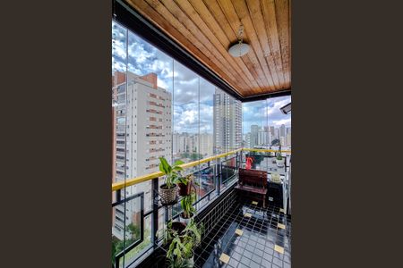 Varanda da Sala de apartamento para alugar com 3 quartos, 97m² em Saúde, São Paulo