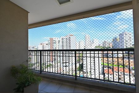 Varanda da Sala de apartamento para alugar com 2 quartos, 70m² em Chácara Inglesa, São Paulo