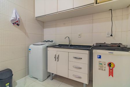 Cozinha e Área de Serviço de kitnet/studio para alugar com 1 quarto, 22m² em Jardim Oriental, São Paulo