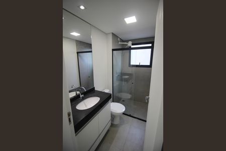 Banheiro social de apartamento para alugar com 2 quartos, 85m² em Jardim Emilia, Sorocaba