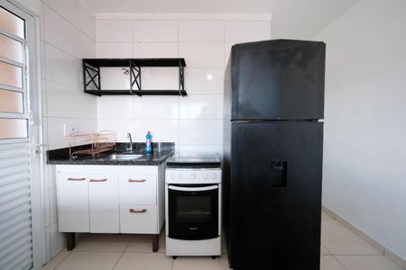 Sala/Cozinha de casa para alugar com 1 quarto, 40m² em Vila Dalila, São Paulo