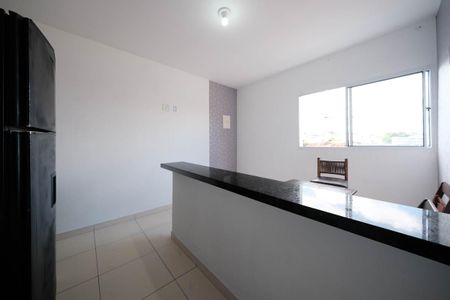 Sala/Cozinha de casa para alugar com 1 quarto, 40m² em Vila Dalila, São Paulo