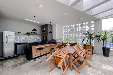 Apartamento para alugar com 30m², 2 quartos e sem vagaÁrea comum - Churrasqueira