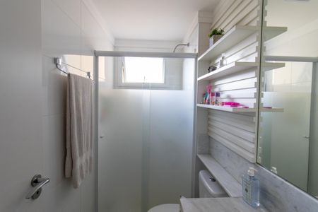 Apartamento à venda com 131m², 3 quartos e 3 vagasBanheiro da Suíte 3