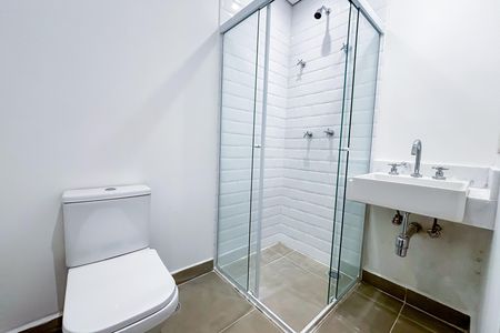 Apartamento para alugar com 125m², 3 quartos e 2 vagas Apartamento para alugar com 125m², 3 quartos e 2 vagasBanheiro da Suíte