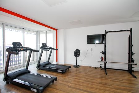 Apartamento para alugar com 51m², 1 quarto e 1 vaga Apartamento para alugar com 51m², 1 quarto e 1 vagaÁrea Comum - Academia