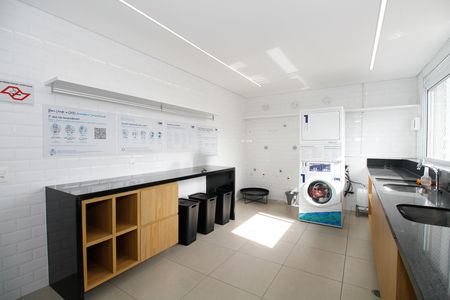 Apartamento para alugar com 51m², 1 quarto e 1 vaga Apartamento para alugar com 51m², 1 quarto e 1 vagaÁrea Comum - Lavanderia
