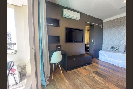 Sala de apartamento para alugar com 1 quarto, 50m² em Brooklin Paulista, São Paulo