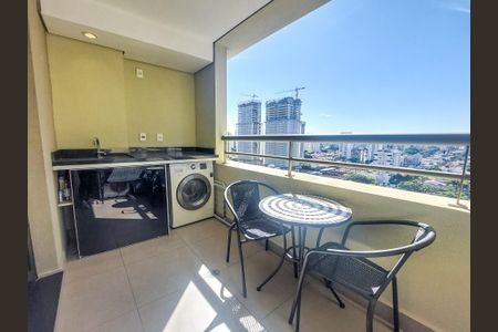 Sacada de apartamento para alugar com 1 quarto, 50m² em Brooklin Paulista, São Paulo