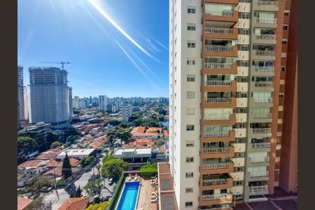 Vista da Sacada de apartamento para alugar com 1 quarto, 50m² em Brooklin Paulista, São Paulo