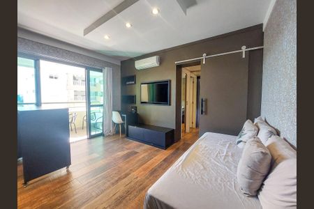 Sala de apartamento para alugar com 1 quarto, 50m² em Brooklin Paulista, São Paulo