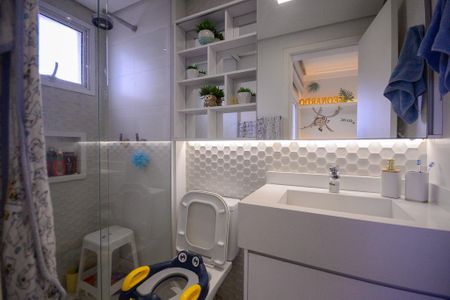 Apartamento para alugar com 116m², 2 quartos e 2 vagas Apartamento para alugar com 116m², 2 quartos e 2 vagasBanheiro da Suíte 2