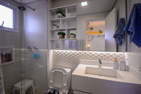 Apartamento para alugar com 116m², 2 quartos e 2 vagas Apartamento para alugar com 116m², 2 quartos e 2 vagasBanheiro da Suíte 2