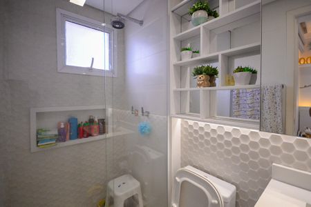 Apartamento para alugar com 116m², 2 quartos e 2 vagas Apartamento para alugar com 116m², 2 quartos e 2 vagasBanheiro da Suíte 2