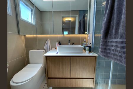 Apartamento para alugar com 65m², 1 quarto e 1 vaga Apartamento para alugar com 65m², 1 quarto e 1 vagaBanheiro da Suíte