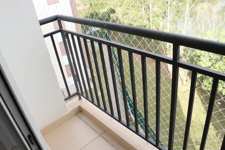 Varanda Sala de apartamento para alugar com 2 quartos, 47m² em Vila Monte Serrat, Cotia