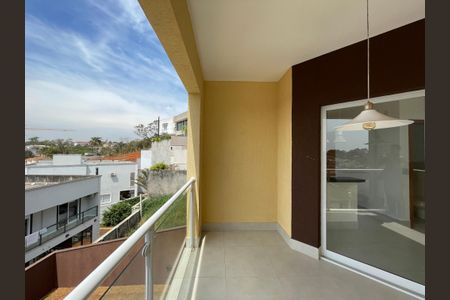 Varanda da Sala de casa de condomínio para alugar com 3 quartos, 230m² em Jardim São Vicente, Cotia
