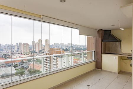 Varanda de apartamento para alugar com 3 quartos, 124m² em Vila Gumercindo, São Paulo