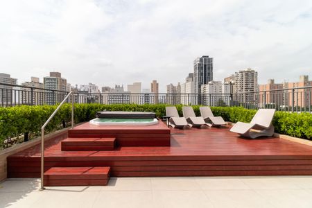 Apartamento à venda com 23m², 1 quarto e sem vagaSolarium e  Hidromassagem 