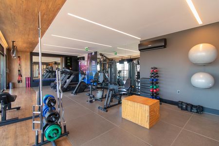 Apartamento à venda com 57m², 2 quartos e 1 vaga Apartamento à venda com 57m², 2 quartos e 1 vagaÁrea comum - Academia