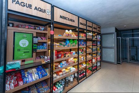 Studio à venda com 25m², 1 quarto e 1 vaga Studio à venda com 25m², 1 quarto e 1 vagaÁrea Comum - Minimercado