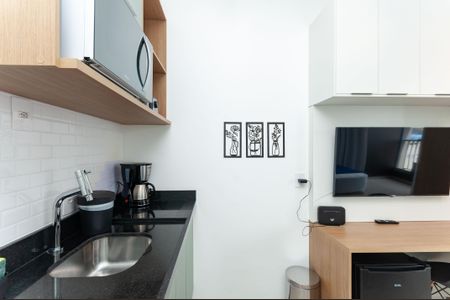 Studio à venda com 25m², 1 quarto e 1 vaga Studio à venda com 25m², 1 quarto e 1 vagaCozinha