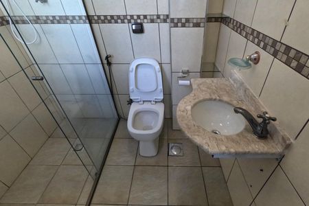 Suíte do Quarto 1 de apartamento para alugar com 3 quartos, 110m² em Boqueirão, Santos