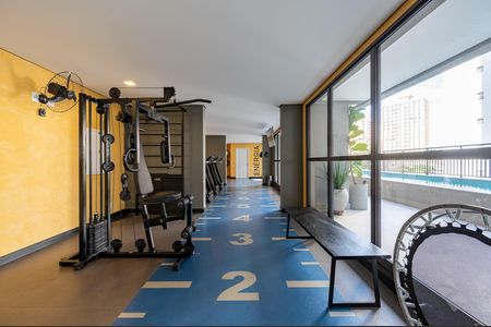 Studio para alugar com 29m², 1 quarto e 1 vaga Studio para alugar com 29m², 1 quarto e 1 vagaÁrea comum - Academia