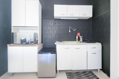 Studio à venda com 35m², 1 quarto e sem vaga Studio à venda com 35m², 1 quarto e sem vagaCozinha