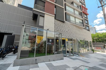 Fachada do Prédio de kitnet/studio à venda com 1 quarto, 28m² em Perdizes, São Paulo