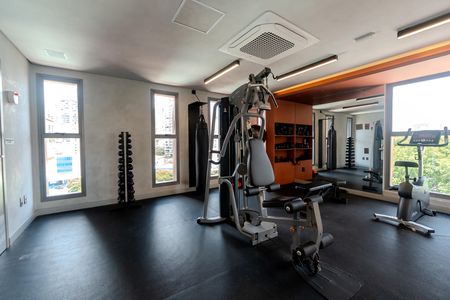 Área comum - Academia de kitnet/studio à venda com 1 quarto, 28m² em Perdizes, São Paulo