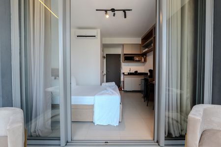 Varanda do Studio de kitnet/studio à venda com 1 quarto, 28m² em Perdizes, São Paulo