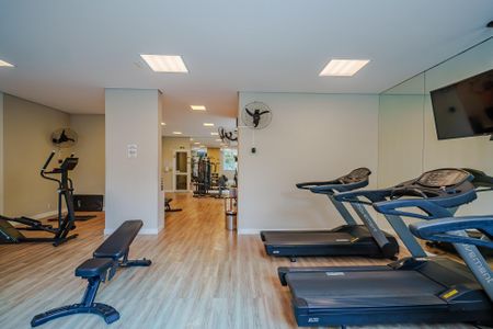 Studio à venda com 32m², 1 quarto e 1 vaga Studio à venda com 32m², 1 quarto e 1 vagaÁrea comum - Academia