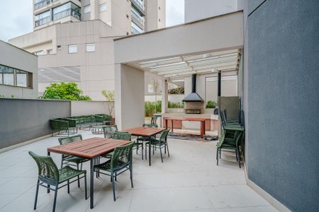 Studio à venda com 32m², 1 quarto e 1 vaga Studio à venda com 32m², 1 quarto e 1 vagaÁrea comum - Churrasqueira