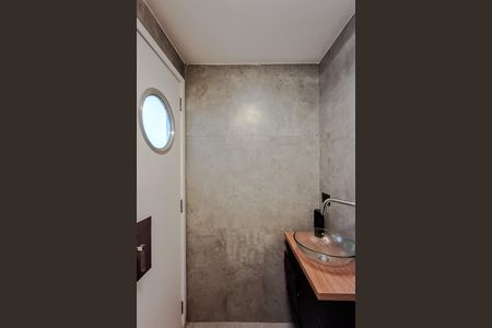 Banheiro de kitnet/studio à venda com 1 quarto, 36m² em Cambuci, São Paulo