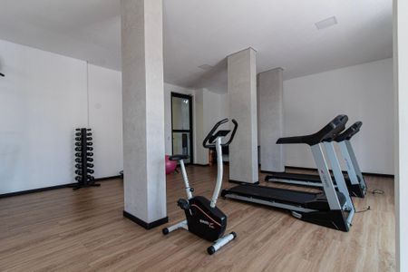 Apartamento para alugar com 55m², 2 quartos e 1 vaga Apartamento para alugar com 55m², 2 quartos e 1 vagaÁrea comum - Academia