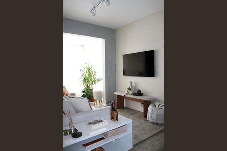 Sala de apartamento à venda com 1 quarto, 45m² em Jardim Paulistano, São Paulo