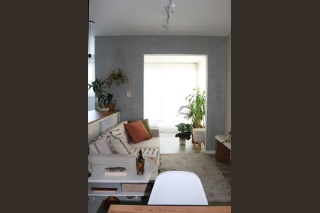 Sala de apartamento à venda com 1 quarto, 45m² em Jardim Paulistano, São Paulo