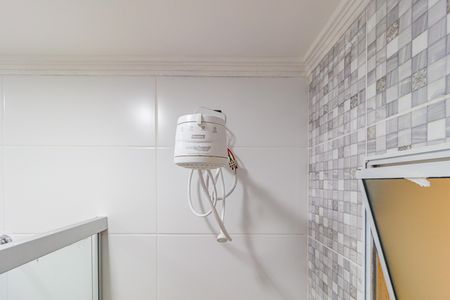 Detalhe - Banheiro de kitnet/studio para alugar com 1 quarto, 25m² em Vila Regente Feijó, São Paulo