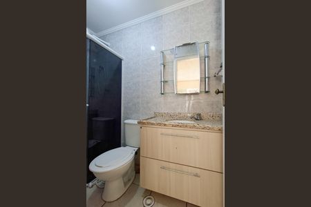 Apartamento para alugar com 59m², 2 quartos e 1 vaga Apartamento para alugar com 59m², 2 quartos e 1 vagaBanheiro da Suíte
